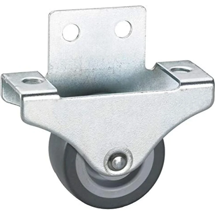 Dörner + Helmer Parkett-Bockrolle (38 x 18 mm, TPE-Rad) grau, 791334 – Bild 2