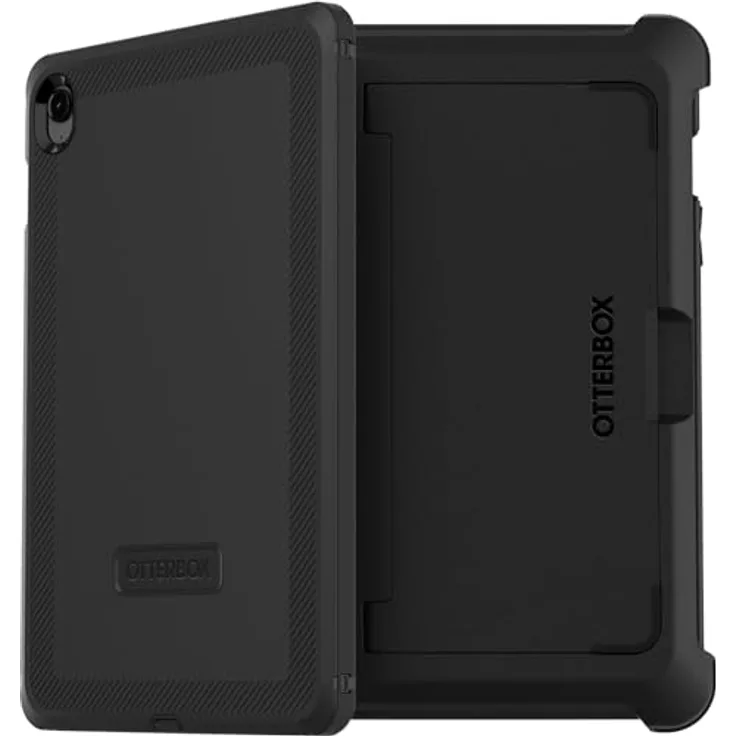 OtterBox Defender Hülle für Samsung Galaxy Tab S9 FE, ultrarobuste Schutzhülle mit integriertem Displayschutz, 2X nach Militärstandard getestet, Schwarz