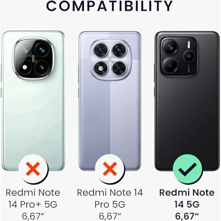 kwmobile Handyhülle kompatibel mit Xiaomi Redmi Note 14 5G, weiche Silikon Schutzhülle in Bordeaux Violett, reißfest und rutschfest – Bild 2