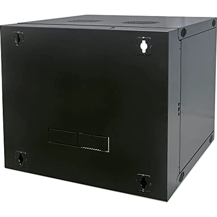 Intellinet Wandverteiler 6HE, 540x450mm, Schwenkrahmen, schwarz, für Wandmontage, max. 30 kg нагрузка – Bild 4