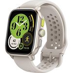 Amazfit Cheetah Lauf-Smartwatch mit Dual-Band-GPS, Routennavigation und Offline-Karten, Trainingsvorlage, Herzfrequenzmesser, integrierter Alexa, 8 Tage Akkulaufzeit für Männer und Frauen-Quadratisch