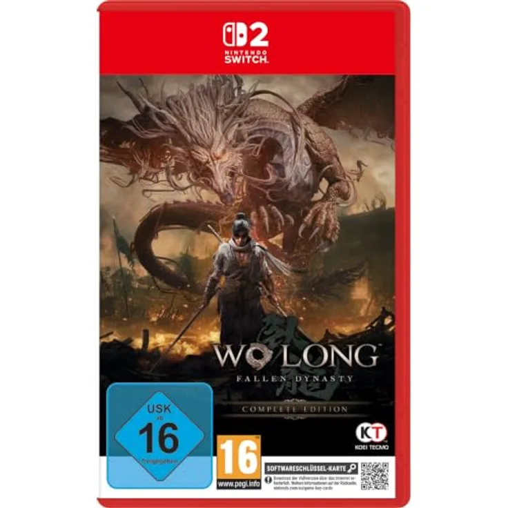 KOEI TECMO Wo Long: Fallen Dynasty Complete Edition - Action-RPG für Nintendo Switch 2 mit Basisspiel und 3 DLCs