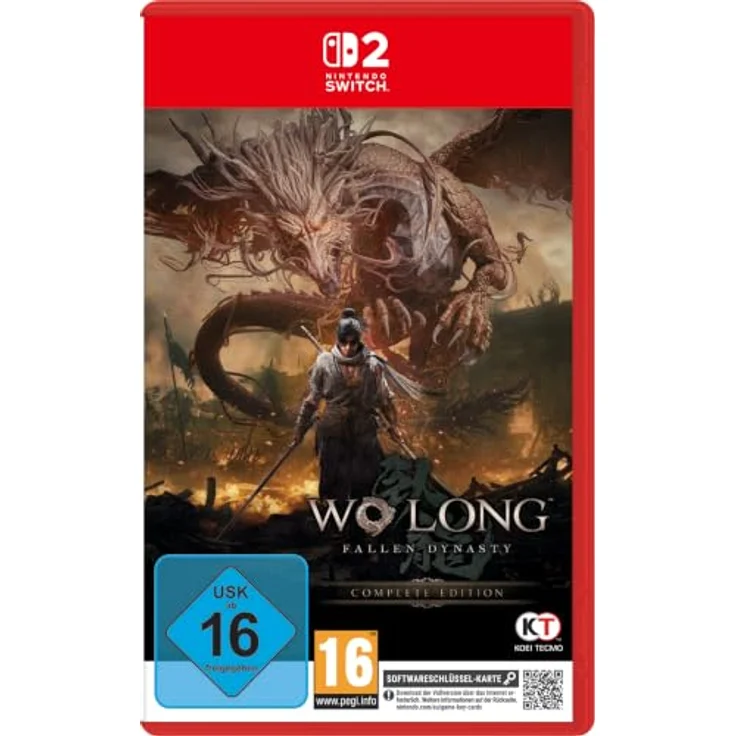 KOEI TECMO Wo Long: Fallen Dynasty Complete Edition - Action-RPG für Nintendo Switch 2 mit Basisspiel und 3 DLCs – Bild 1