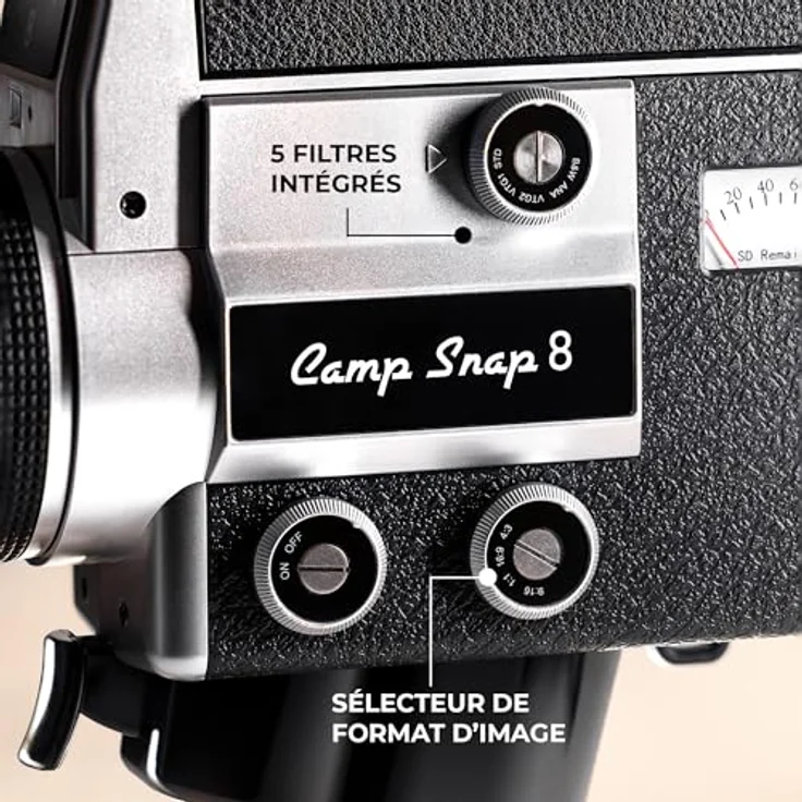 Camp Snap CS-8 Retro Digital Camcorder – Bild 2