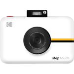 Kodak Step Touch | 13 MP Digitalkamera und Sofortdrucker mit 3,5"-Bildschirm, 10x optischem Zoom, Bearbeitungssuite, Bluetooth und ZINK Zero Ink | Weiß