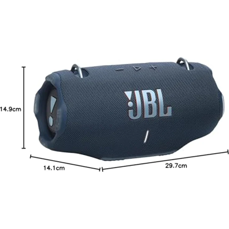 JBL Xtreme 4 Bluetooth Lautsprecher, Blau, Wasserfest mit 24 Stunden Akkulaufzeit und KI-Sound-Boost – Bild 10