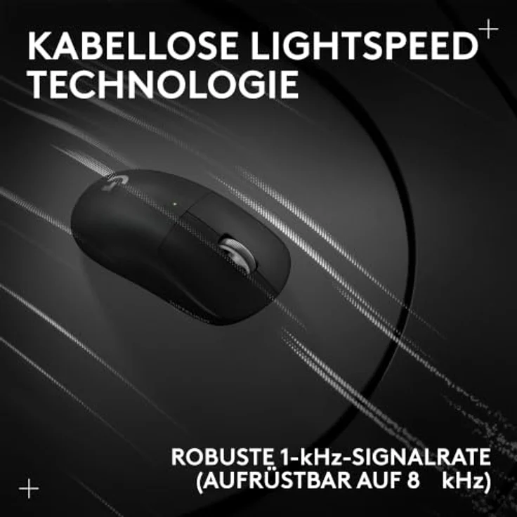 LOGITECH G PRO X SUPERLIGHT 2c SE, kabellose Gaming-Maus mit HERO 2-Sensor und 88 Stunden Akkulaufzeit, schwarz – Bild 5
