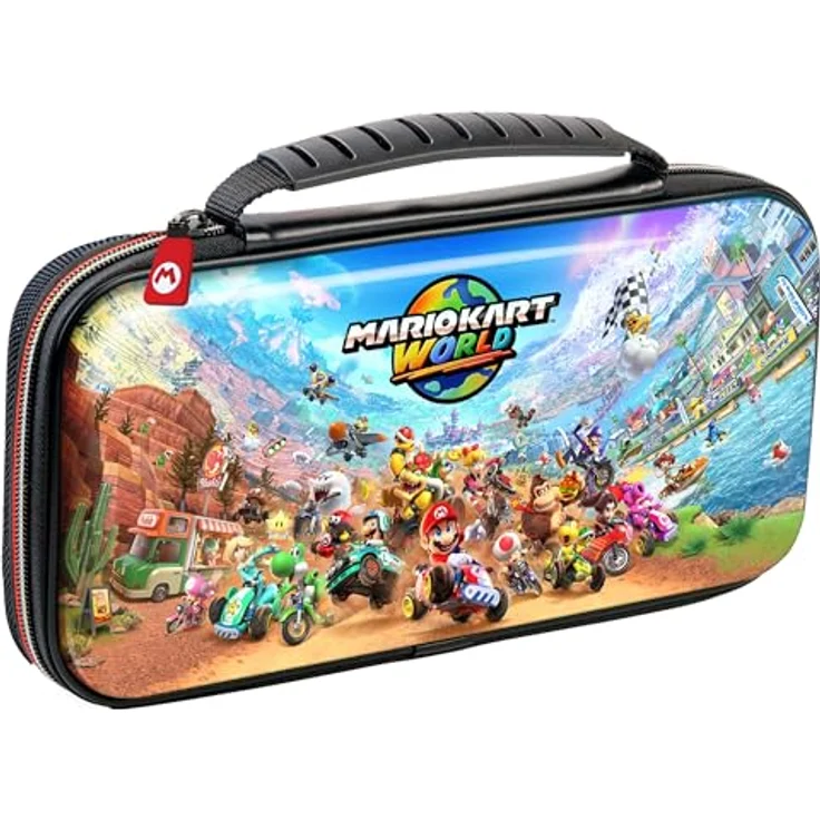 NACON NS212MKW, Beuteltasche für Nintendo Switch und Switch OLED, mehrfarbig, staub- und kratzresistent, 302 mm – Bild 2
