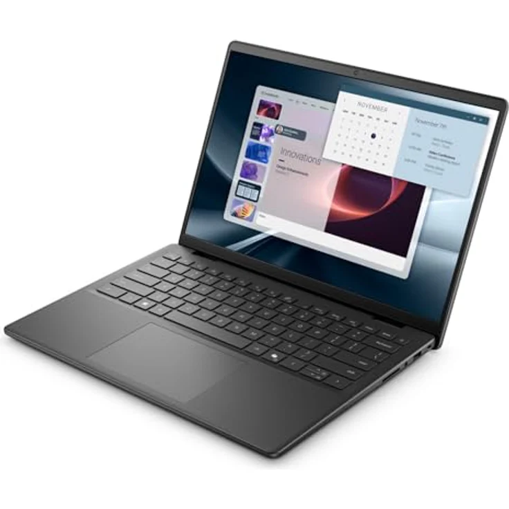 Dell Pro 14 Essential PV14255, 14" Laptop mit AMD Ryzen 7 250, 16 GB RAM, 512 GB SSD, Radeon 780M, Win 11 Pro, IPS 1920 x 1200, WLAN 6, Carbon Black – Bild 3