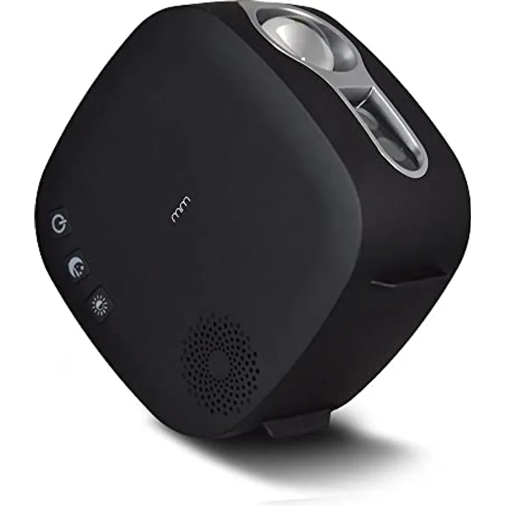 mikamax - mm - Twilight Projector - Dämmerungs Projektor - Bluetooth eingebauter Lautsprecher - Sternenhimmel Projektor - Abmessung: 15 x 7,5 x 15 cm