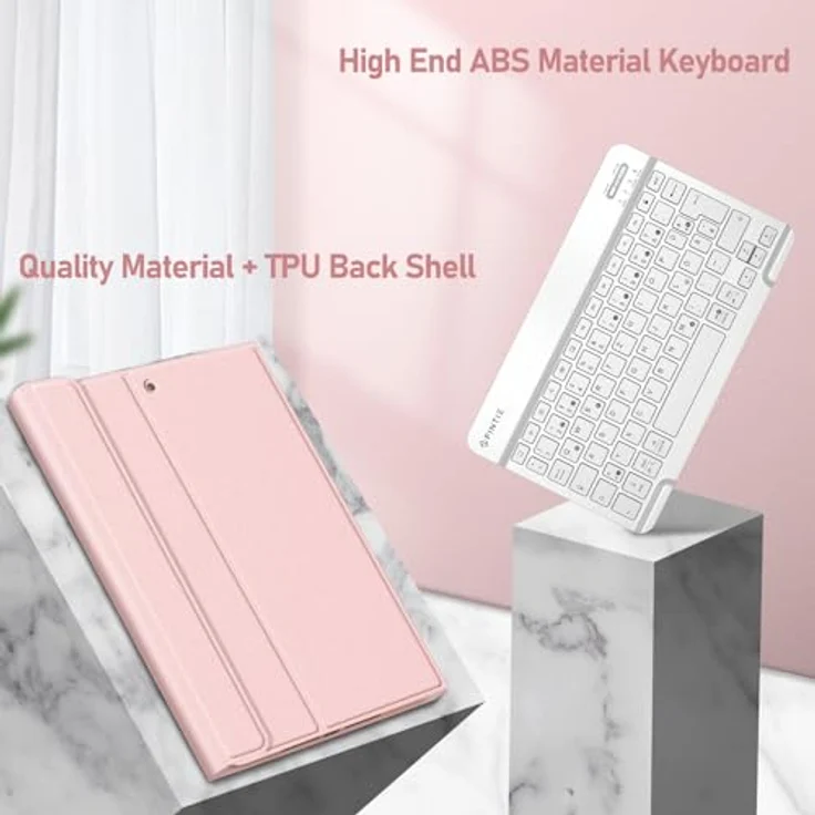 Fintie Tastatur Hülle Case Cover für iPad 10.2 Pencil Halter QWERTZ – Bild 5