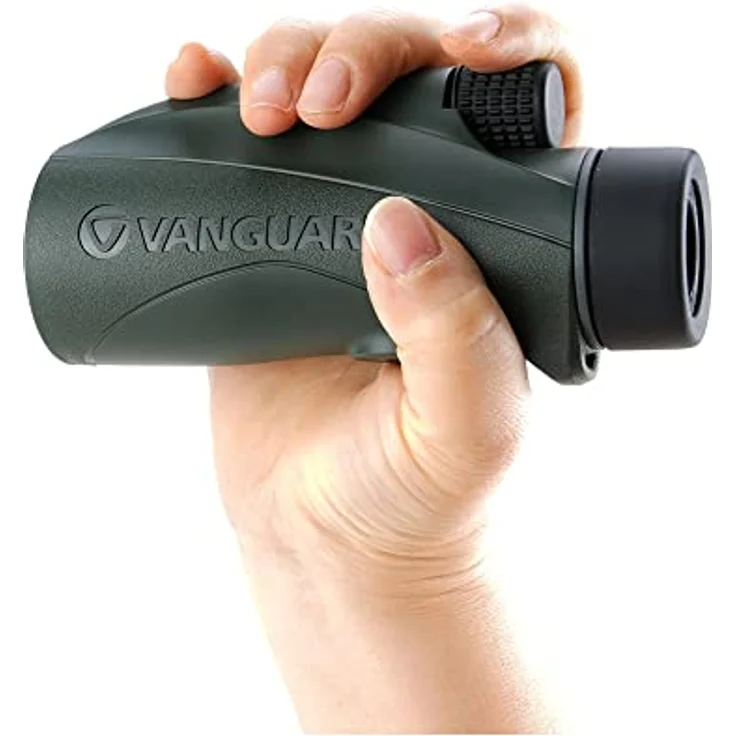 Vanguard Fernglas, kompakt und leistungsstark für Naturbeobachtungen, grau – Bild 2