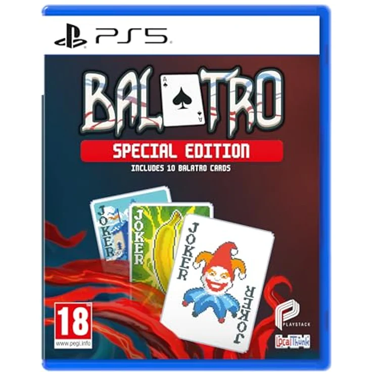 Fireshine Games Balatro Special Edition, PS5-Spiel mit 150 Jokern und 15 Decks, inklusive 22 Tarot- und 11 Planetkarten – Bild 1