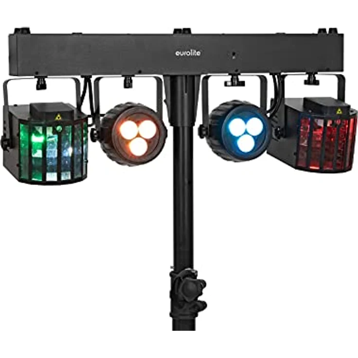 Eurolite LED KLS-120 Laser FX II Kompakt-Lichtset DMX LED-Effektstrahler, Original, langlebig und robust – Bild 4