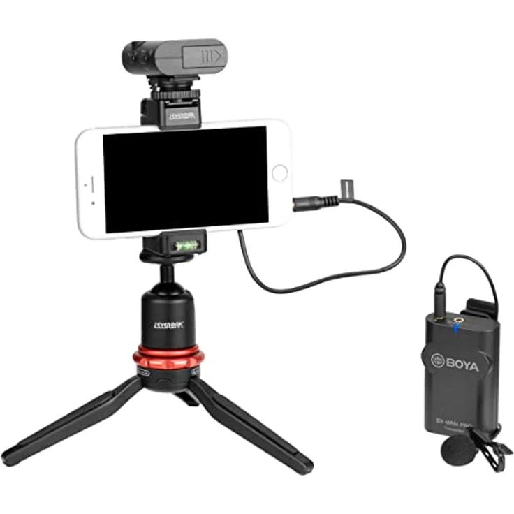 Boya BY-WM4 Pro-K1 Duo Lavalier Mikrofon Kabellos – Bild 8