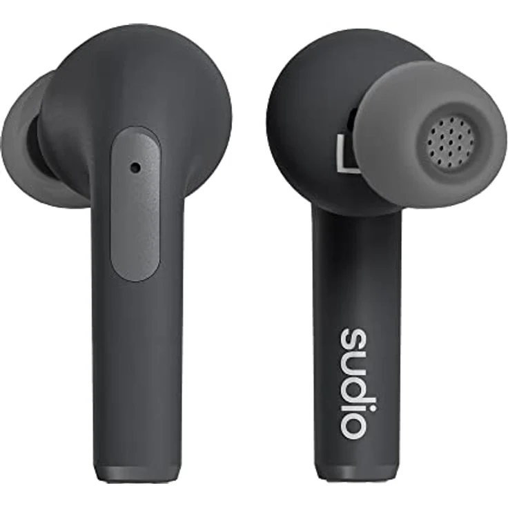 Sudio N2 Pro True Wireless Earphones - Schwarz, mit Active Noise Cancellation (ANC) und 6 Stunden Akkulaufzeit – Bild 1