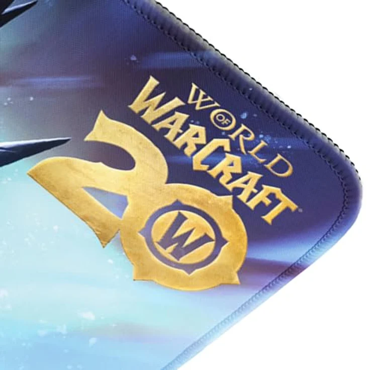 Dark Project World of Warcraft Gaming-Mauspad XL, 90 x 42 cm, wasserabweisend, rutschfeste Gummibasis, Midnight Artwork – Bild 4