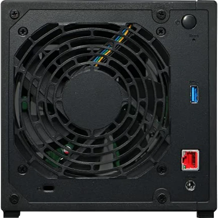 Asustor AS1104T NAS Kompakt Eingebauter Ethernet-Anschluss Schwarz RTD1296 (90IX01J0-BW3S00) – Bild 6