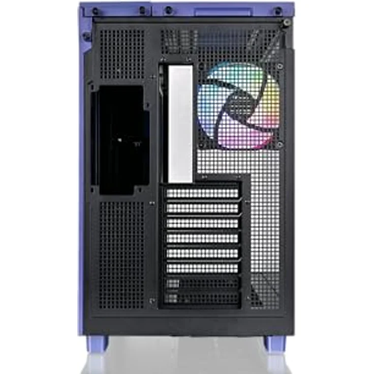 Thermaltake View 380 XL TG ARGB, Mid Tower Chassis mit Doppelkammer-Design und 4 ARGB-Lüftern, Future Dusk – Bild 4