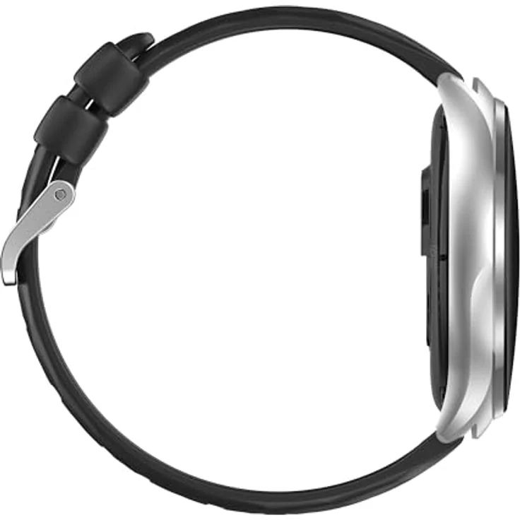 Knauermann PRO 4 EKG-Gesundheitsuhr mit Telefonfunktion – Smartwatch in Silber – Puls, Blutdruck, Blutsauerstoff, HRV, Schlafanalyse, Silikonarmband – Bild 5