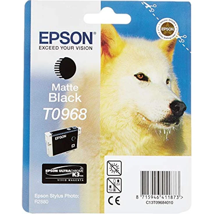 Epson T0968 Tintenpatrone Husky, Singlepack matt schwarz – Bild 2