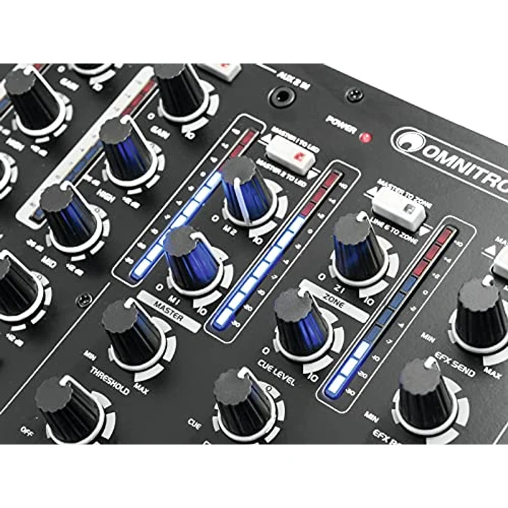 OMNITRONIC CM-5300, Club Mixer mit vielseitigen Anschlussmöglichkeiten und robustem Design – Bild 5