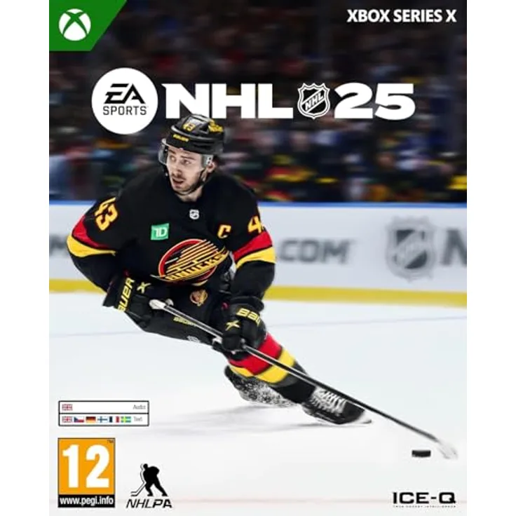 Electronic Arts EA SPORTS NHL 25 Standard Edition XBOX Series X Video Game English | Next-Gen Vision Control, Overhauled AI Player System, Skill Based One-Timers, Grudge Match System
