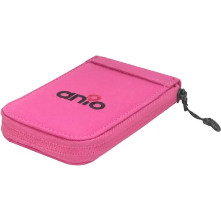Anio Smartwatch Mäppchen, Schutztasche für Kinder-Smartwatches mit Innenfach und Reißverschluss, Hibiscus-Farbe – Bild 1