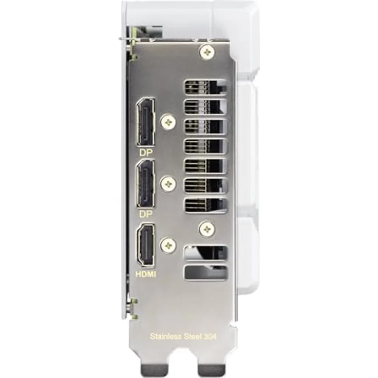 ASUS DUAL-RX9060XT-16G-WHITE, 16GB GDDR6 Grafikkarte mit Axial-Tech-Lüftern, HDMI und DP, weiße Variante – Bild 8