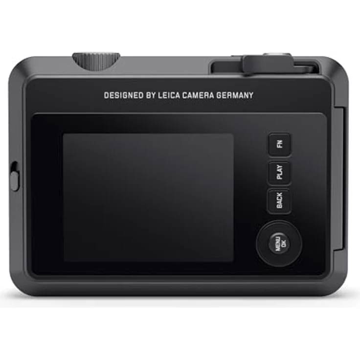 Leica Sofort 2 Sofortbildkamera mit LCD-Display, 2 Auslösern, 10 Objektiveffekten und Unterstützung der Leica FOTOS App (Schwarz) – Bild 2