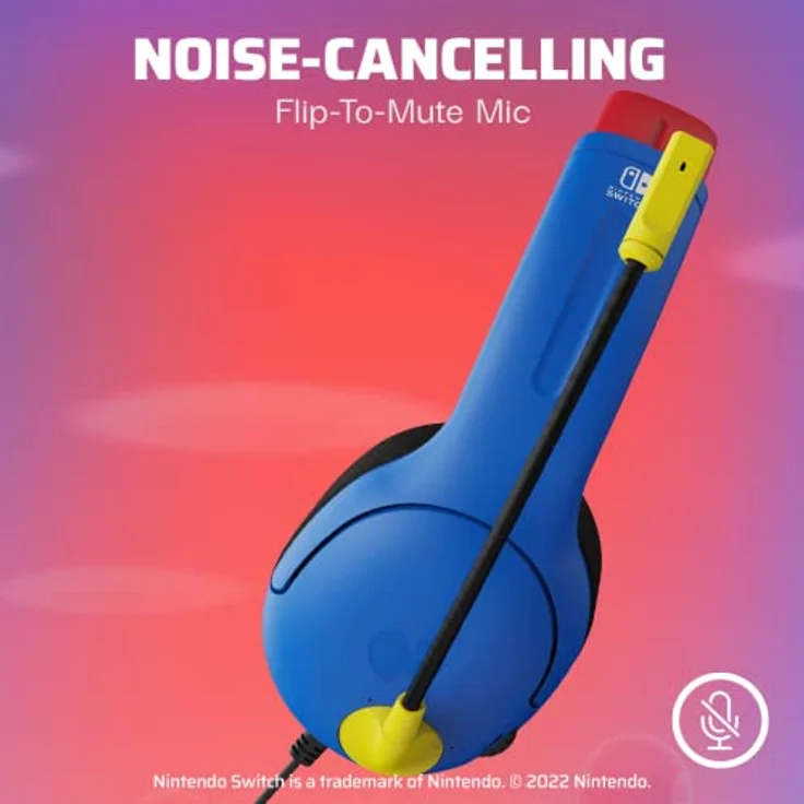 PDP Headset LVL40 Airlite Mario Edition für Nintendo Switch – Bild 4