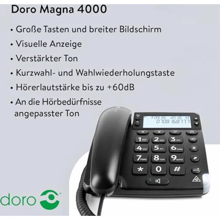 Doro Magna 4000 Analog-Telefon – Bild 2
