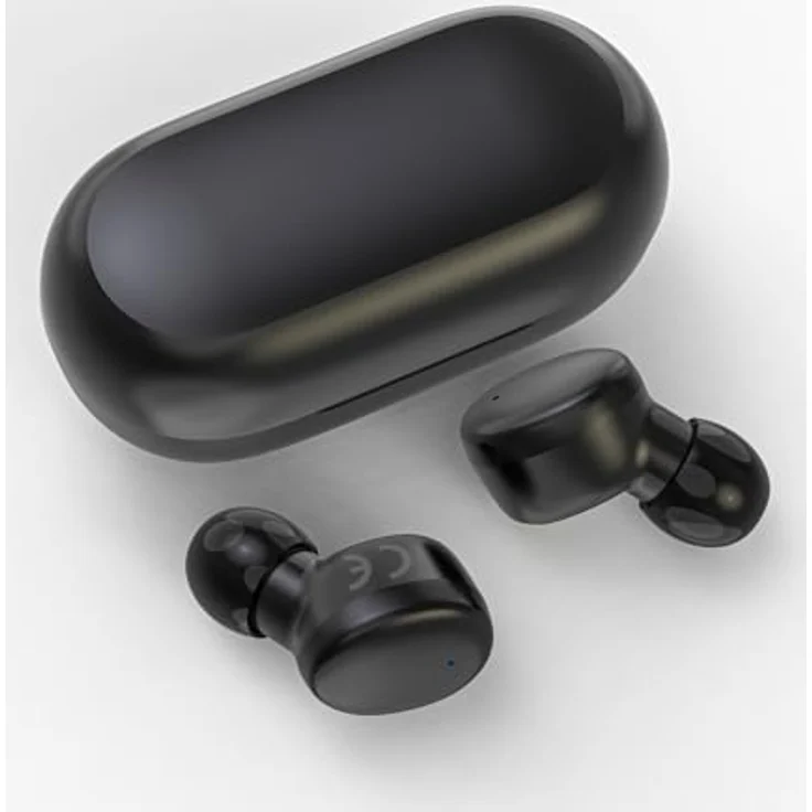 Onestyle TWS-BT-V9i, TWS Bluetooth Kopfhörer mit V5.4 Bluetooth, 300 mAh Ladebox, 3-4 Stunden Wiedergabezeit, ultraleicht, schwarz – Bild 2