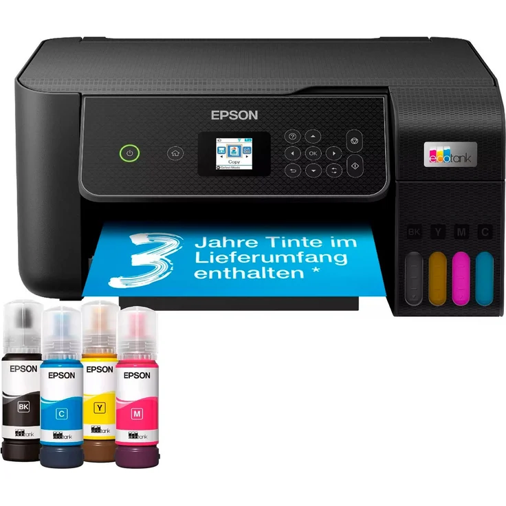 Epson EcoTank ET-2870 Multifunktionsdrucker, WLAN (Wi-Fi), Wi-Fi Direct – Bild 1