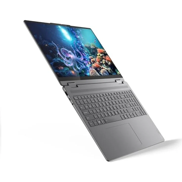 LENOVO Yoga 7i, Convertible mit 16 Zoll OLED-Display, Intel® Core™ Ultra 7 258V, 32 GB RAM, 1 TB SSD, Arc™ GPU, inkl. Lenovo Pen, Luna Grey, Windows 11 Home – Bild 6