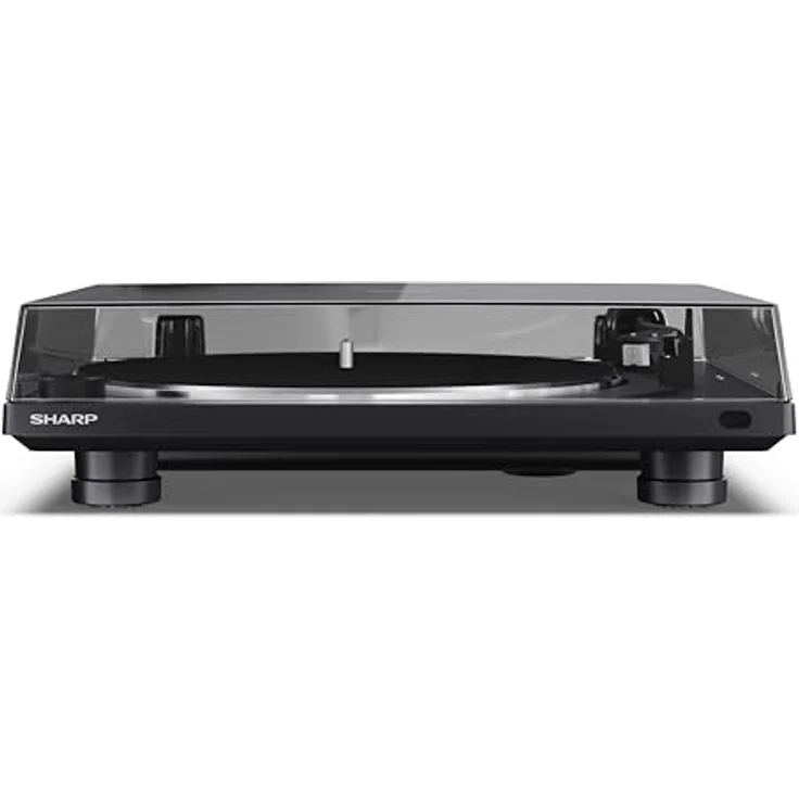 Sharp RP-TT100, Automatischer Plattenspieler mit Bluetooth 5.4 und USB-C Ausgang, mattschwarz – Bild 5
