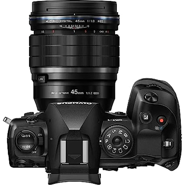 OM SYSTEM M.Zuiko Digital ED PRO 45 mm f/1.2, Telezoom-Objektiv für Micro-Four-Thirds, lichtstark, Schwarz – Bild 3