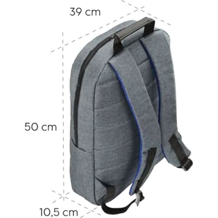 Hama Laptop-Rucksack "Genua", bis 44 cm (17,3"), Grau – Bild 5