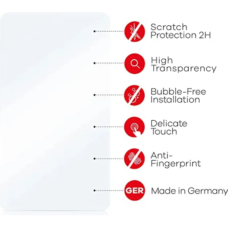 upscreen Schutzfolie für Samsung Galaxy Book3 Pro 360 16" – Kristall-klar, Kratzschutz, Anti-Fingerprint – Bild 5