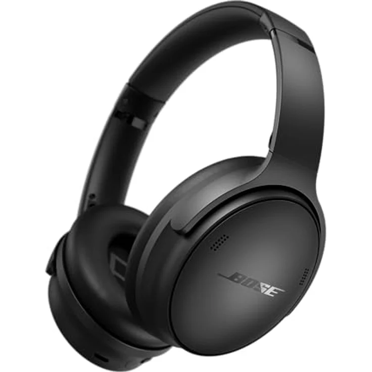 Bose QuietComfort Kabellose Kopfhörer mit Noise-Cancelling, Bluetooth Over-Ear-Kopfhörer, bis zu 24 Stunden Akkulaufzeit, Schwarz – Bild 1