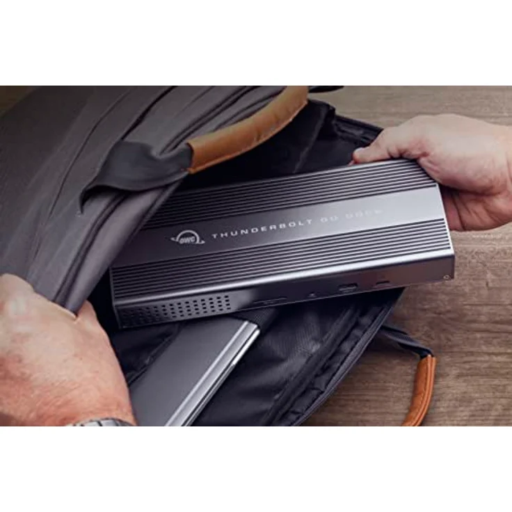 OWC Thunderbolt Go Dock, 11 Anschlüsse, integriertes Netzteil, 90 W Ladegerät, kompatibel mit Thunderbolt und USB-C Macs, PCs, iPads, Chromebooks und Android-Geräten, OWCTB4DKG11P – Bild 4