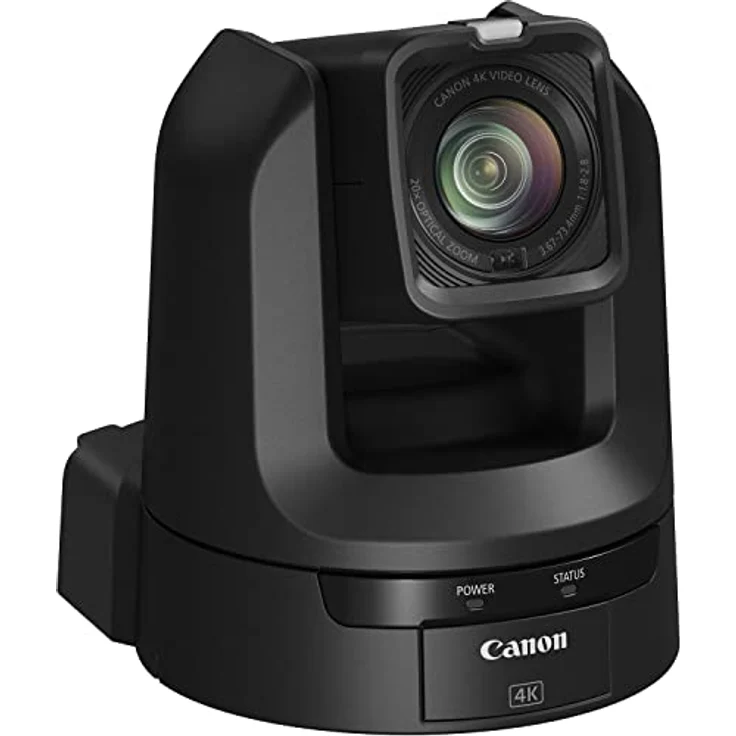 Canon CR-N300 PTZ-Kamera, 4K UHD, 20x Zoom, 8,29 MP CMOS-Sensor, schwarz – Bild 3