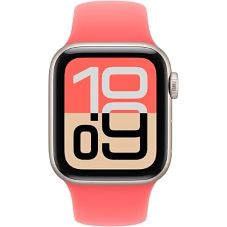 Apple Watch Band, Sportarmband für 40 mm Modelle, Guavepink, S/M, aus hochwertigem Fluorelastomer, weich und robust – Bild 3