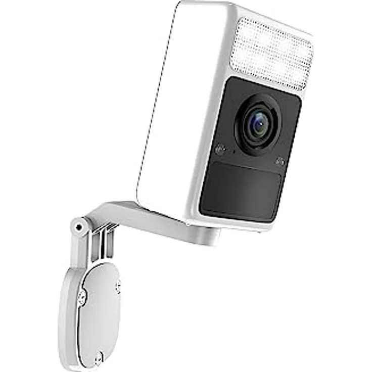 SJCAM S1 2K/15fps Heimkamera | IP65 wasserdicht | Super Night Version | Infrarotsensor | 143° Thermoinduktionswinkel | kabellose Installation | Überwachungskamera | weiß