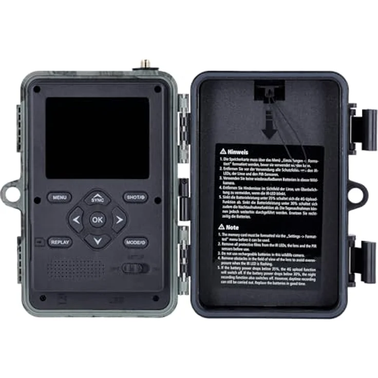 Rollei Wildkamera 4G, 24 MP Full-HD Kamera mit IPS-LCD Farbdisplay und App-Steuerung – Bild 11