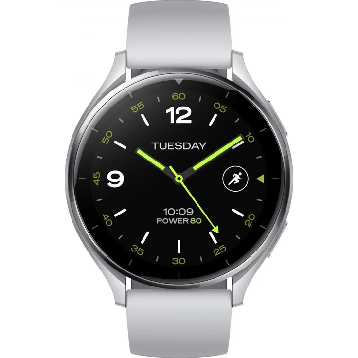 Xiaomi Watch 2 Smartwatch, 1,43" AMOLED Display mit Always-On-Funktion, Schlaf-, Puls- und Sport-Tracking, Wear OS by Google, Silber – Bild 1