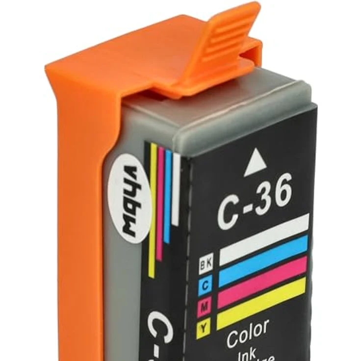 vhbw Tintenpatrone für Canon Pixma IP110, IP100P, ip100, IP100v, 10er Pack, mehrfarbig (B/C/M/Y), 13 ml – Bild 6