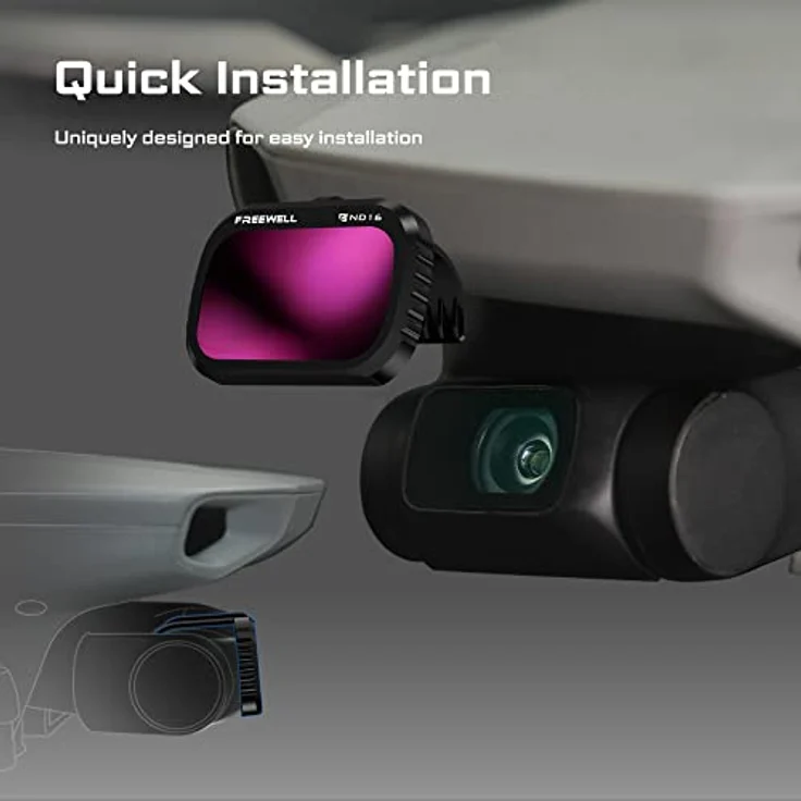 Freewell Standard Day - 4KSeries - 4Pack Filters Kompatibel mit Mavic Mini/Mini 2/Mini SE/Mini 2 SE – Bild 3