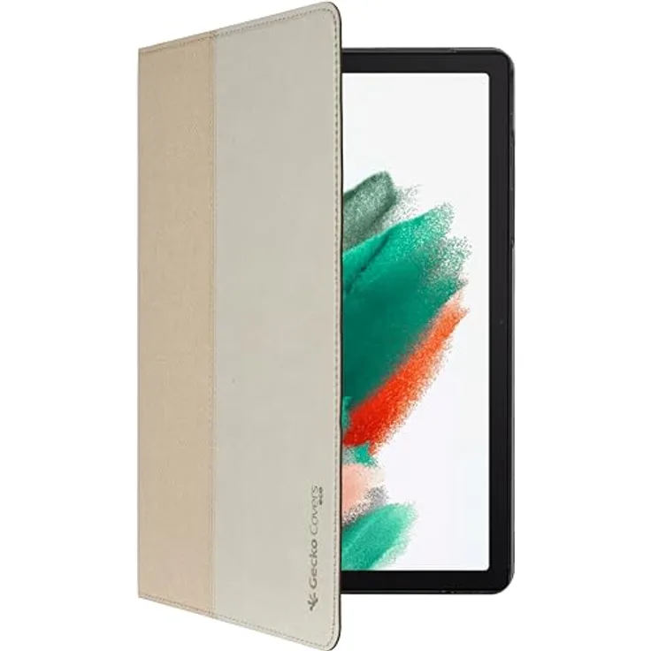 Gecko Covers Easy-Click Eco Tablethülle, Geeignet für Samsung Galaxy Tab A9+, 100% GRS-Material, Automatischer Schlaf/Wach-Effekt, Schwarz