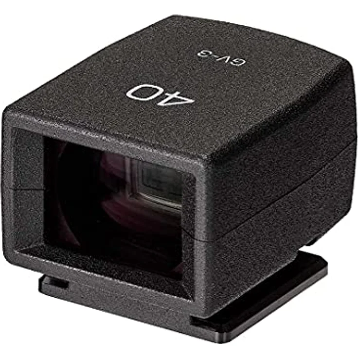Ricoh Externer Mini-Sucher GV-3 Kompatible Modelle: Ricoh GR IIIx Optischer Sucher mit 40 mm Bildwinkel, der auf dem Blitzschuh befestigt Wird Sichtfeld ca. 85% 37828 – Bild 1